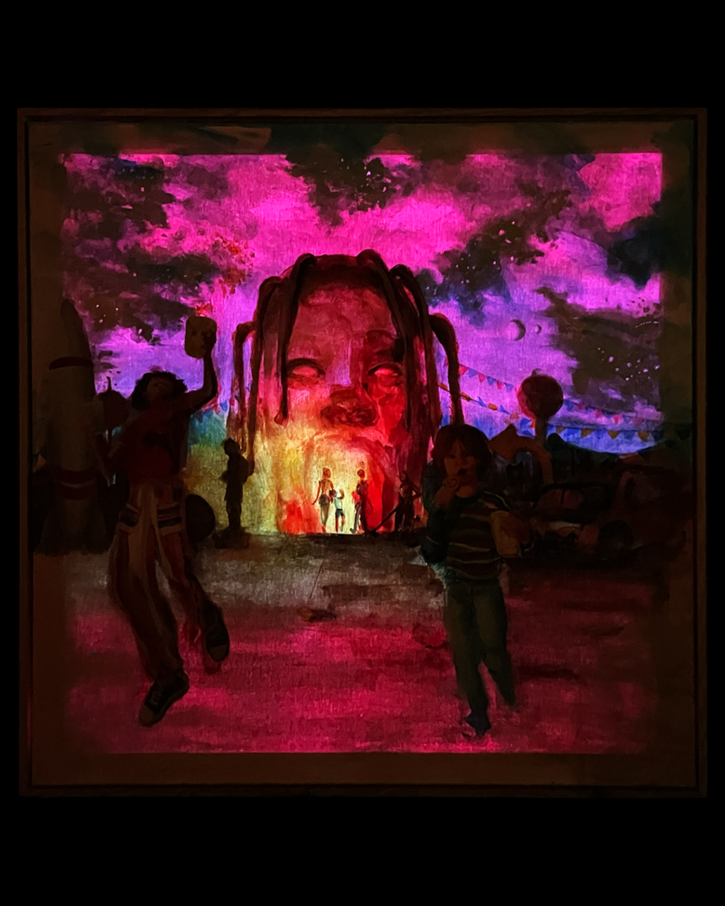 Custom album cover art